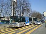 (133'045) - AAGR Rothenburg - Nr. 34/LU 15'059 - Irisbus am 11. Mrz 2011 beim Bahnhof Luzern