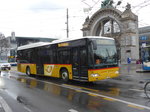 (169'483) - Bucheli, Kriens - Nr. 30/LU 15'587 - Mercedes am 25. Mrz 2016 beim Bahnhof Luzern