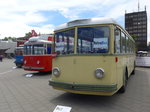(171'340) - TN Neuchtel (Rtrobus) - Nr. 6 - FBW/Tscher Trolleybus (ex VBZ Zrich Nr. 53) am 22. Mai 2016 in Luzern, Verkehrshaus