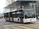 (245'353) - ARAG Ruswil - Nr. 38/LU 4256 - Mercedes am 25. Januar 2023 beim Bahnhof Luzern