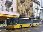 (224'161) - Interbus, Yverdon - Nr. 1214/NE 231'214 - Mercedes (ex BVB Basel Nr. 793; ex ASN Stadel Nr. 183) am 14. Mrz 2021 beim Bahnhof La Chaux-de-Fonds (Einsatz CarPostal)
