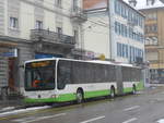 (224'179) - transN, La Chaux-de-Fonds - Nr. 321/NE 109'321 - Mercedes am 14. Mrz 2021 beim Bahnhof La Chaux-de-Fonds