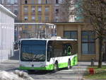 (224'694) - transN, La Chaux-de-Fonds - Nr. 304/NE 90'304 - Mercedes (ex  TRN La Chaux-de-Fonds Nr. 304) am 2. April 2021 beim Bahnhof La Chaux-de-Fonds