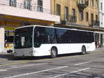 La Chaux-de-Fonds/734673/225045---interbus-yverdon---nr (225'045) - Interbus, Yverdon - Nr. 49/NE 231'049 - Mercedes (ex MBC Morges Nr. 72) am 17. April 2021 beim Bahnhof La Chaux-de-Fonds (Einsatz CarPostal)