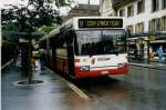 (033'311) - VR La Chaux-de-Fonds - Nr. 83/NE 9583 - Mercedes am 6. Juli 1999 in Neuchtel, Place Pury