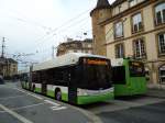 (142'710) - transN, La Chaux-de-Fonds - Nr. 146 - Hess/Hess Gelenktrolleybus (ex TN Neuchtel Nr. 146) am 29. Dezember 2012 in Neuchtel, Place Pury