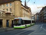 (142'725) - transN, La Chaux-de-Fonds - Nr. 149 - Hess/Hess Gelenktrolleybus (ex TN Neuchtel Nr. 149) am 29. Dezember 2012 in Neuchtel, Place Pury