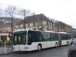 (224'020) - Interbus, Yverdon - Nr. 1211/NE 231'211 - Mercedes (ex BVB Basel Nr. 792; ex VZO Grningen Nr. 24) am 7. Mrz 2021 beim Bahnhof Neuchtel (Einsatz CarPostal)