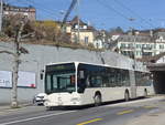 Neuchatel/732175/224593---interbus-yverdon---nr (224'593) - Interbus, Yverdon - Nr. 1212/NE 231'212 - Mercedes (ex BSU Solothurn Nr. 41) am 29. Mrz 2021 in Neuchtel, Avenue de la Gare (Einsatz CarPostal)