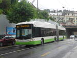 (226'930) - transN, La Chaux-de-Fonds - Nr. 141 - Hess/Hess Gelenktrolleybus (ex TN Neuchtel Nr. 141) am 1. August 2021 in Neuchtel, Avenue de la Gare