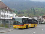 Stans/734742/225083---postauto-zentralschweiz---nr (225'083) - PostAuto Zentralschweiz - Nr. 99/OW 40'016 - Mercedes (ex Engeloch, Riggisberg Nr. 5; ex Eurobus, Bern; ex PostAuto Bern) am 18. April 2021 beim Bahnhof Stans