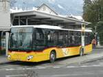 (245'399) - PostAuto Zentralschweiz - Nr. 58/NW 5150/PID 10'806 - Mercedes (ex Nr. 14; ex Thepra, Stans Nr. 14) am 25. Januar 2023 beim Bahnhof Stans