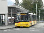 (245'401) - PostAuto Zentralschweiz - Nr. 57/NW 5258/PID 10'254 - Solaris (ex Nr. 18; ex Thepra, Stans Nr. 18) am 25. Januar 2023 beim Bahnhof Stans