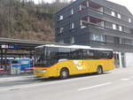 (224'079) - PostAuto Bern - BE 401'465 - Setra (ex AVG Meiringen Nr. 65) am 13. Mrz 2021 beim Bahnhof Giswil