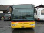 Sarnen/761659/230959---postauto-zentralschweiz---nr (230'959) - PostAuto Zentralschweiz - Nr. 16 - Mercedes (ex Nr. 99; ex Engeloch, Riggisberg Nr. 5; ex Eurobus, Bern; ex PostAuto Bern) am 27. November 2021 in Sarnen, Garage