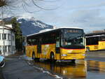(231'591) - PostAuto Zentralschweiz - Nr. 3/OW 10'006 - Irisbus (ex Dillier, Sarnen Nr. 3) am 26. Dezember 2021 beim Bahnhof Sarnen