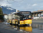 (231'592) - PostAuto Zentralschweiz - Nr. 54/NW 5019 - Solaris (ex Thepra, Stans Nr. 19) am 26. Dezember 2021 beim Bahnhof Sarnen