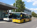 (196'157) - Rattin, Neuhausen - Nr. 149(16)/SH 9816 - Mercedes (ex PostAuto Zrich Nr. 149; ex PostAuto Zrich Nr. 5) am 20. August 2018 beim Bahnhof Schaffhausen