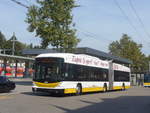 (209'594) - VBSH Schaffhausen - Nr. 103 - Hess/Hess Gelenktrolleybus am 14. September 2019 beim Bahnhof Schaffhausen