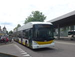 Schaffhausen/702786/217720---vbsh-schaffhausen---nr (217'720) - VBSH Schaffhausen - Nr. 101 - Hess/Hess Gelenktrolleybus am 8. Juni 2020 beim Bahnhof Schaffhausen