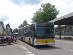 Schaffhausen/702905/217758---vbsh-schaffhausen---nr (217'758) - VBSH Schaffhausen - Nr. 18/SH 38'018 - Mercedes am 8. Juni 2020 beim Bahnhof Schaffhausen