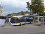 Schaffhausen/718939/222195---vbsh-schaffhausen---nr (222'195) - VBSH Schaffhausen - Nr. 106 - Hess/Hess Gelenktrolleybus am 21. Oktober 2020 beim Bahnhof Schaffhausen