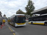 Schaffhausen/719135/222220---vbsh-schaffhausen---nr (222'220) - VBSH Schaffhausen - Nr. 101 - Hess/Hess Gelenktrolleybus am 21. Oktober 2020 beim Bahnhof Schaffhausen