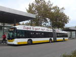 (222'237) - VBSH Schaffhausen - Nr. 103 - Hess/Hess Gelenktrolleybus am 21. Oktober 2020 beim Bahnhof Schaffhausen