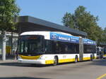 (227'758) - VBSH Schaffhausen - Nr. 106 - Hess/Hess Gelenktrolleybus am 4. September 2021 beim Bahnhof Schaffhausen