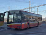 (214'221) - Landolt, Pfffikon - SZ 39'898 - Solaris am 15. Februar 2020 beim Bahnhof Pfffikon