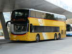 (240'975) - PostAuto Ostschweiz - SG 445'306 - Alexander Dennis (ex AR 45'268) am 11. Oktober 2022 beim Bahnhof Buchs