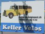 (180'203) - Plakat fr Keller Nostalgiepost und Keller Velos am 21.