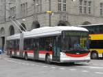 (154'197) - St. Gallerbus, St. Gallen - Nr. 182 - Hess/Hess Gelenktrolleybus am 20. August 2014 beim Bahnhof St. Gallen