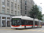 (175'662) - St. Gallerbus, St. Gallen - Nr. 192 - Hess/Hess Doppelgelenktrolleybus am 15. Oktober 2016 beim Bahnhof St. Gallen