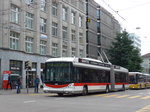 (175'669) - St. Gallerbus, St. Gallen - Nr. 181 - Hess/Hess Gelenktrolleybus am 15. Oktober 2016 beim Bahnhof St. Gallen