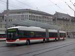 St. Gallen/640189/199454---st-gallerbus-st-gallen (199'454) - St. Gallerbus, St. Gallen - Nr. 194 - Hess/Hess Doppelgelenktrolleybus am 24. November 2018 beim Bahnhof St. Gallen