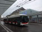 St. Gallen/640372/199474---st-gallerbus-st-gallen (199'474) - St. Gallerbus, St. Gallen - Nr. 185 - Hess/Hess Gelenktrolleybus am 24. November 2018 beim Bahnhof St. Gallen