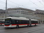 (199'480) - St. Gallerbus, St. Gallen - Nr. 175 - Hess/Hess Gelenktrolleybus am 24. November 2018 beim Bahnhof St. Gallen