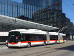 St. Gallen/652426/202679---st-gallerbus-st-gallen (202'679) - St. Gallerbus, St. Gallen - Nr. 192 - Hess/Hess Doppelgelenktrolleybus am 21. Mrz 2019 beim Bahnhof St. Gallen