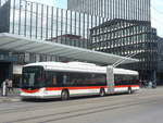 St. Gallen/716173/221250---st-gallerbus-st-gallen (221'250) - St. Gallerbus, St. Gallen - Nr. 187 - Hess/Hess Gelenktrolleybus am 24. September 2020 beim Bahnhof St. Gallen
