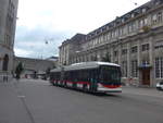 (221'296) - St. Gallerbus, St. Gallen - Nr. 186 - Hess/Hess Gelenktrolleybus am 24. September 2020 beim Bahnhof St. Gallen