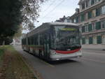 St. Gallen/719376/222304---st-gallerbus-st-gallen (222'304) - St. Gallerbus, St. Gallen - Nr. 173 - Hess/Hess Gelenktrolleybus am 21. Oktober 2020 in St. Gallen, Theater