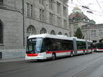 St. Gallen/754771/229011---st-gallerbus-st-gallen (229'011) - St. Gallerbus, St. Gallen - Nr. 140 - Hess/Hess Doppelgelenktrolleybus am 13. Oktober 2021 beim Bahnhof St. Gallen