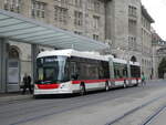 St. Gallen/755027/229035---st-gallerbus-st-gallen (229'035) - St. Gallerbus, St. Gallen - Nr. 141 - Hess/Hess Doppelgelenktrolleybus am 13. Oktober 2021 beim Bahnhof St. Gallen