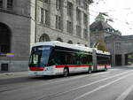 (241'024) - St. Gallerbus, St. Gallen - Nr. 103/SG 467'103 - Hess/Hess Gelenktrolleybus am 11. Oktober 2022 beim Bahnhof St. Gallen