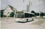 (018'426) - AWL Littenheid - TG 3974 - MAN/Lauber am 3. August 1997 beim Bahnhof Wil
