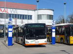 (179'225) - Regiobus, Gossau - Nr. 28/SG 356'028 - MAN am 23. Mrz 2017 beim Bahnhof Wil