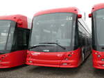 (242'608) - SW Winterthur - Nr. 407 - Hess/Hess Doppelgelenktrolleybus am 13. November 2022 in Wil, Larag