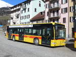 (202'530) - Meyer, Gschenen - Nr. 38/UR 9345 - Mercedes (ex BLT Oberwil Nr. 38) am 19. Mrz 2019 beim Bahnhof Airolo