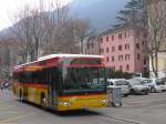 Bellinzona/480685/168668---autopostale-ticino---ti (168'668) - AutoPostale Ticino - TI 228'014 - Mercedes am 6. Februar 2016 in Bellinzona, Fermata provvisoria